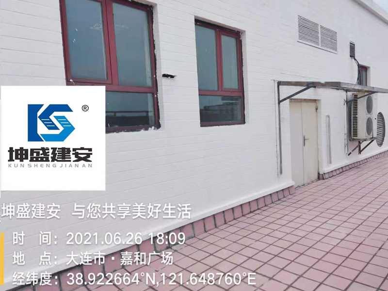 大連市嘉和廣場(chǎng)施工